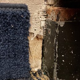 Worn out carpet Worn out carpet