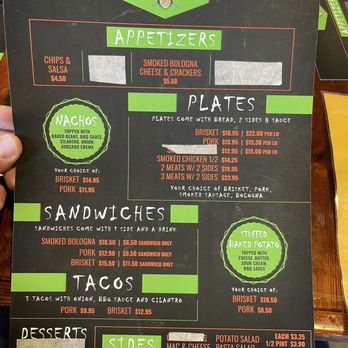 Que'd up 615 - Menu - Barbeque Near Me - Pleasant View, Tennessee