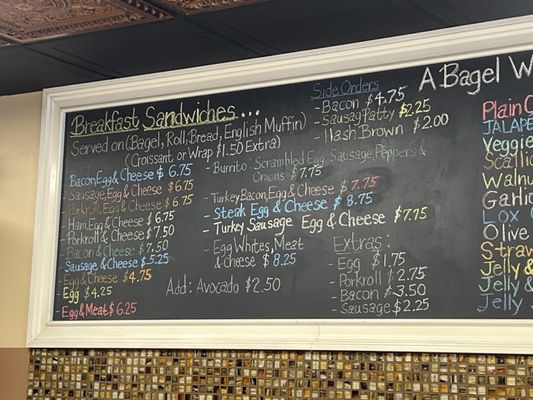 Menu photo 1 Bagel Delights Lambertville, NJ