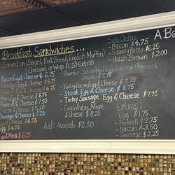 Bagel Delights - Breakfast Menu