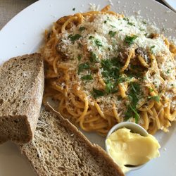 Ramp Pub & Spiseri - Pasta Lamonara - Chorizo carbonara
