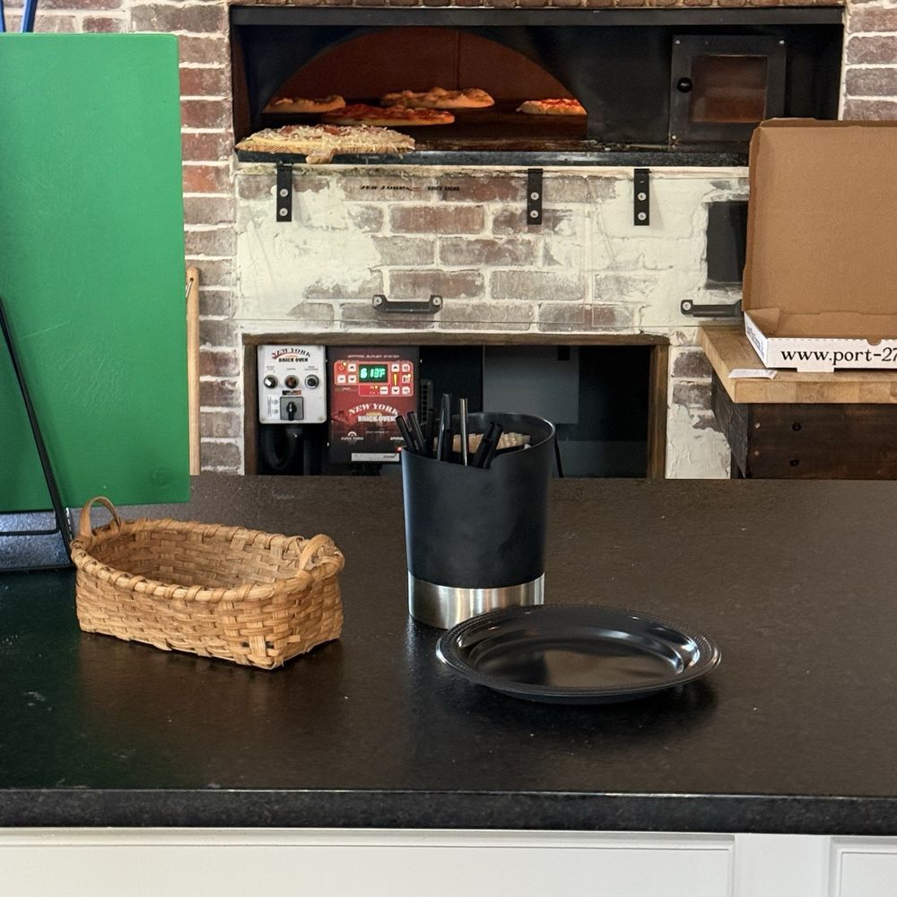 Inside pizzeria