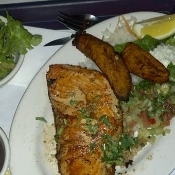 Cafe Brasil - Salmon plate - Brazilian Near Me - Los Angeles, California Cafe Brasil - Salmon plate - Brazilian Near Me - Los Angeles, California