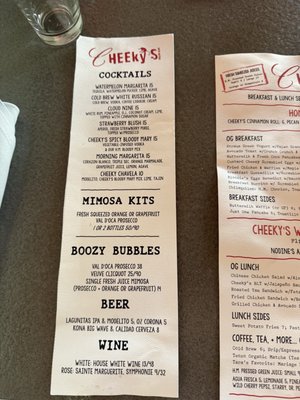 Menu photo 4 Cheeky's Palm Springs, CA