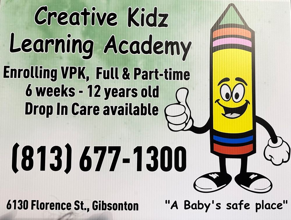 Creative Kidz Learning Academy Preschool - childcare center in Gibsonton, FL