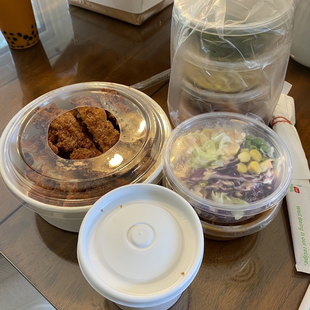 Myung Ga Tofu and BBQ - Donkatsu to go with all the sides! - Korean Near Me - Closter, New Jersey