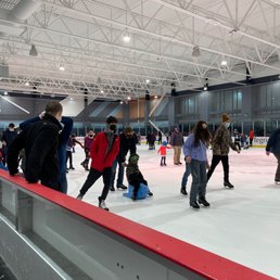 Way way way way overcrowded ice rink Way way way way overcrowded ice rink