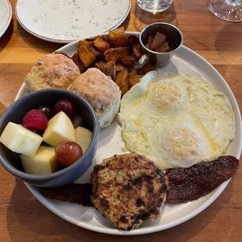 Whiskey Cake - Farmer's Breakfast - New American Near Me - Plano, Texas