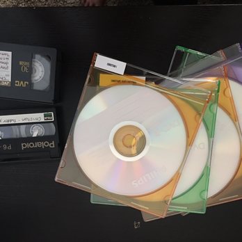 EZ Tapes 2 DVDs - Tapes to dvd.  He labeled each dvd with a sticker label, so I knew what the content was. - Video/Film Production Near Me - National City, California