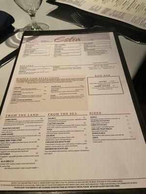 Menu photo 5 Estia Philadelphia, PA