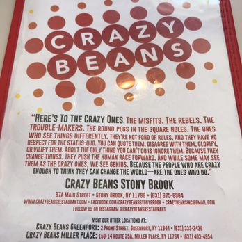 Crazy Beans - Breakfast & Brunch Near Me - Stony Brook, New York Crazy Beans - Breakfast & Brunch Near Me - Stony Brook, New York
