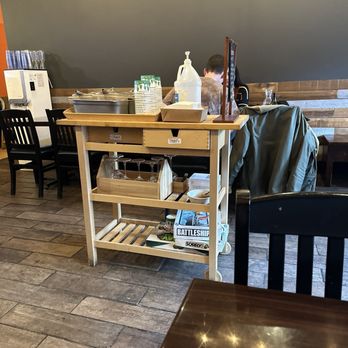Kimchi Pop - Self serve Banchan for dine in only.  Games and wine glasses in case you bring your own libations. - Korean Near Me - Chicago, Illinois