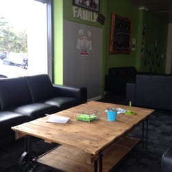 Up Tempo Cafe - Comfortable seating and coffee tables, very kid friendly yet quiet setting when no kids in-house