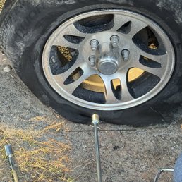 Blow out. When the sales man and mechanic said it was up to code.
