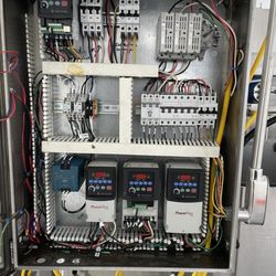 Antunez Electrical - Control Panel wired for your convinced.