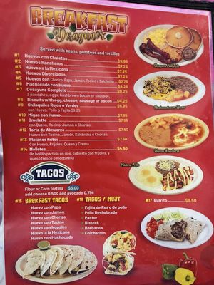 Menu photo 1 La Casa Bakery and Cafe Houston, TX