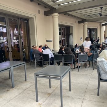 Starbucks - Huge patio for big gatherings seen here. - Coffee & Tea Near Me - Irvine, California Starbucks - Huge patio for big gatherings seen here. - Coffee & Tea Near Me - Irvine, California
