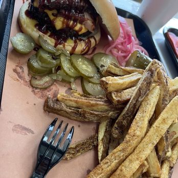 The Smoke Ring BBQ - The El Chapo and fresh cut fries... amazing - Barbeque Near Me - Ozark, Alabama The Smoke Ring BBQ - The El Chapo and fresh cut fries... amazing - Barbeque Near Me - Ozark, Alabama