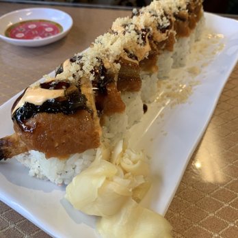 Miko's Cuisine - Deluxe Dragon Roll - Japanese Near Me - Wailuku, Hawaii Miko's Cuisine - Deluxe Dragon Roll - Japanese Near Me - Wailuku, Hawaii