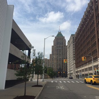 Fisher Building - The fisher building from a block away. Ghost town - Landmarks & Historical Buildings Near Me - Detroit, Michigan