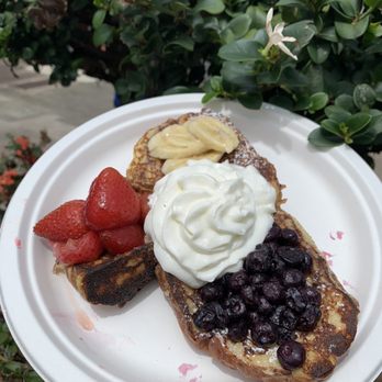 Koa Pancake House - the sweet 3 $8.35 - banana, blueberry, strawberry french toast - Breakfast & Brunch Near Me - Honolulu, Hawaii Koa Pancake House - the sweet 3 $8.35 - banana, blueberry, strawberry french toast - Breakfast & Brunch Near Me - Honolulu, Hawaii