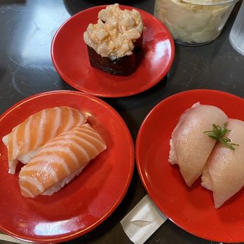 Sushi Hada - Ordered from menu... salmon belly, hamachi, creamy scallops - Sushi Bars Near Me - Portland, Oregon Sushi Hada - Ordered from menu... salmon belly, hamachi, creamy scallops - Sushi Bars Near Me - Portland, Oregon