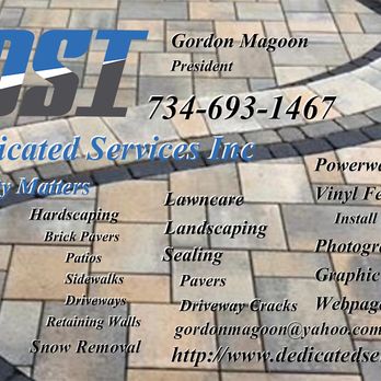 Dedicated Services - a picture of a brick patio - Landscaping Near Me Dedicated Services - a picture of a brick patio - Landscaping Near Me