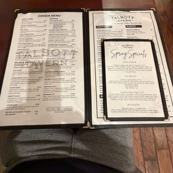 The Old Talbott Tavern - Menus - Bars Near Me - Bardstown, Kentucky The Old Talbott Tavern - Menus - Bars Near Me - Bardstown, Kentucky