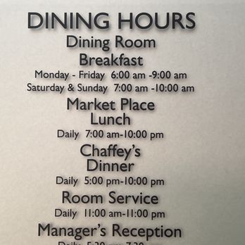 Chaffey's Restaurant - dining hours - New American Near Me - Ontario, California