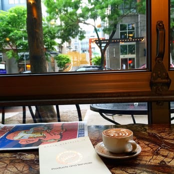 Espresso Vivace Roasteria - Café Nico! Breve macchiato with hints of vanilla, cinnamon, and orange essence.  Delicious! - Coffee & Tea Near Me - Seattle, Washington