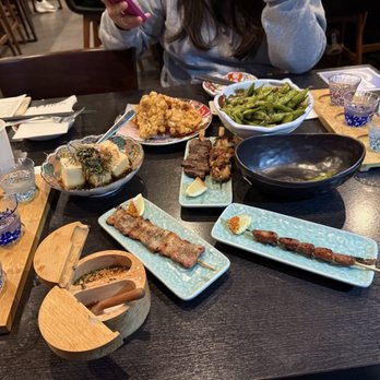 Ichika Izakaya - Corn Tempura, Agedashi Tofu, Garlic Edamame, Meat Skewers - Sushi Bars Near Me - San Bruno , California Ichika Izakaya - Corn Tempura, Agedashi Tofu, Garlic Edamame, Meat Skewers - Sushi Bars Near Me - San Bruno , California