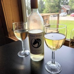 Stable Winery - Niagara wine. Pretty sweet, great flavor.