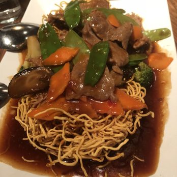 Mah-Jong Chinese Kitchen - Crispy Pan Fried Crispy Noodle "Hong Kong Style" - Chinese Near Me - Plano, Texas Mah-Jong Chinese Kitchen - Crispy Pan Fried Crispy Noodle "Hong Kong Style" - Chinese Near Me - Plano, Texas