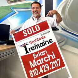 Brian Marchi - Real Estate by Tremaine - Sold sign