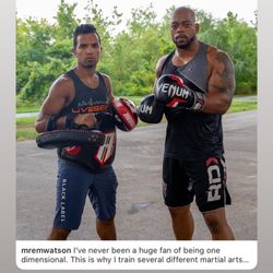 FIT WITH AMINE - Working with this beast make my job easy outdoor training