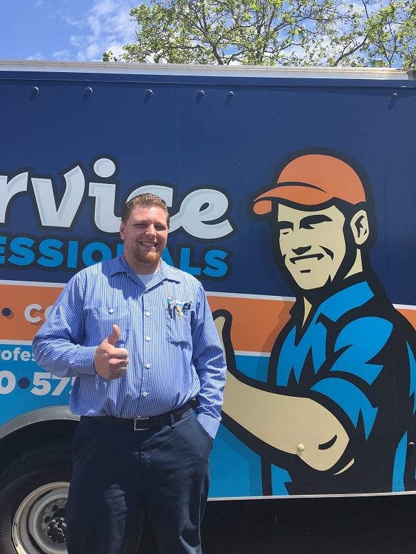 Slide of Service Professionals