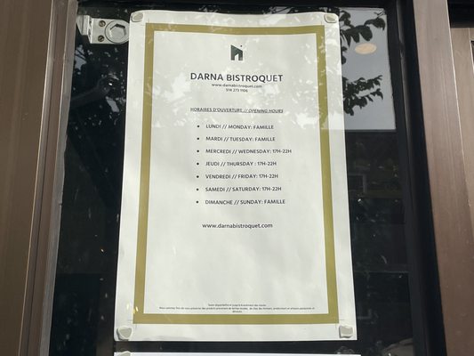 Menu photo 2 Darna Bistroquet Montreal, QC
