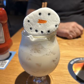 BJ's Restaurant & Brewhouse - Snowman beverage - Breweries Near Me - Las Vegas, Nevada BJ's Restaurant & Brewhouse - Snowman beverage - Breweries Near Me - Las Vegas, Nevada
