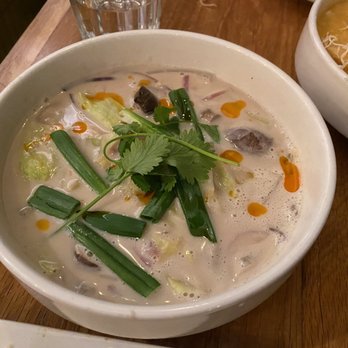 Kati Vegan Thai - Tom Kha with Artichoke Hearts ($15) - Thai Near Me - Seattle, Washington