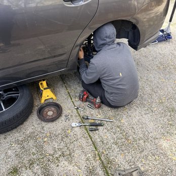 Visionary Automotive - Joseph working on the installation - Auto Repair Near Me Visionary Automotive - Joseph working on the installation - Auto Repair Near Me