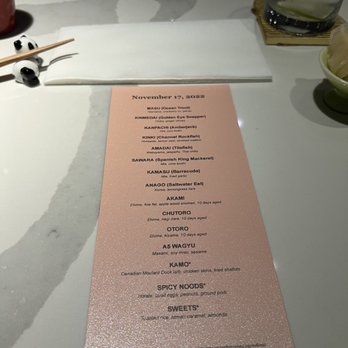 Hidden Omakase - Sushi Bars Near Me - Houston, Texas