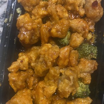 New Chen Wok - Orange chicken. Flavorful but very chewy - Chinese Near Me - Peoria, Arizona New Chen Wok - Orange chicken. Flavorful but very chewy - Chinese Near Me - Peoria, Arizona