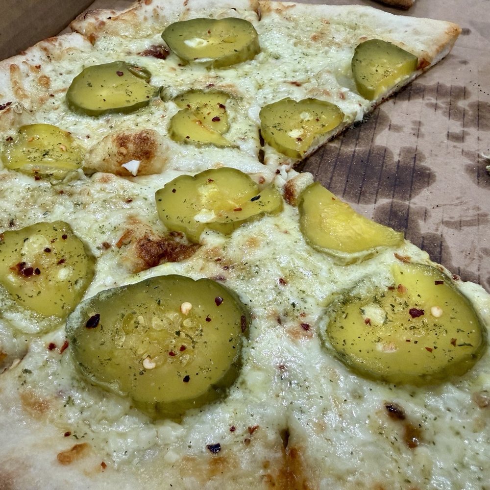 Nicko's Pizza - Dillicious  Dill Pickle Pizza - Pizza Near Me - Euharlee, Georgia