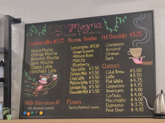 Menu photo 2 Mozna Chocolate And Coffee San Antonio, TX Menu photo 2 Mozna Chocolate And Coffee San Antonio, TX