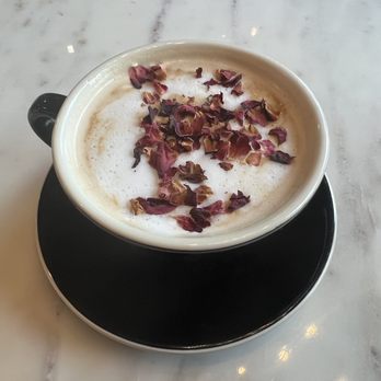Divvy Coffee & Buns - Rose latte - Coffee & Tea Near Me - Pittsburgh, Pennsylvania Divvy Coffee & Buns - Rose latte - Coffee & Tea Near Me - Pittsburgh, Pennsylvania