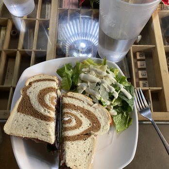 Ironworks Cafe & Market - Italian sandwich with side salad - hit the spot - Farmers Market Near Me - Othello, Washington Ironworks Cafe & Market - Italian sandwich with side salad - hit the spot - Farmers Market Near Me - Othello, Washington