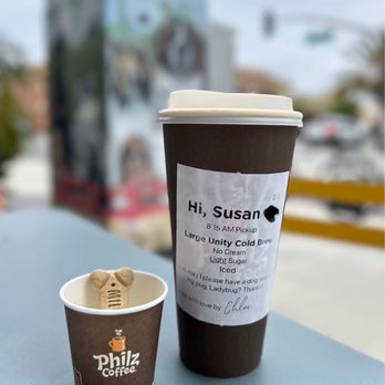 Philz Coffee - Dog treats by request - Coffee & Tea Near Me - Long Beach, California