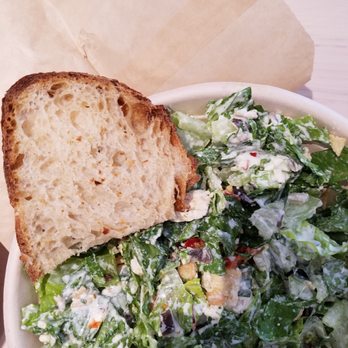 Chopt Creative Salad Co. - Kebab Cobb with free bread - Salad Near Me - Charlottesville, Virginia