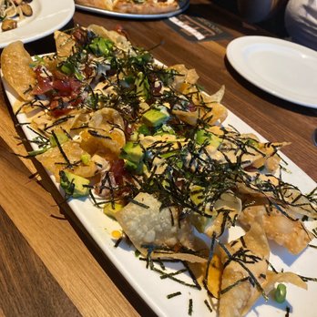 Yard House - Poke Nachos* ** - New American Near Me - San Jose, California Yard House - Poke Nachos* ** - New American Near Me - San Jose, California
