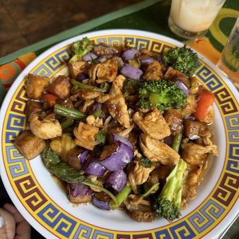 Indochine - Ayudha Eggplant add chicken - Asian Fusion Near Me - Wilmington, North Carolina